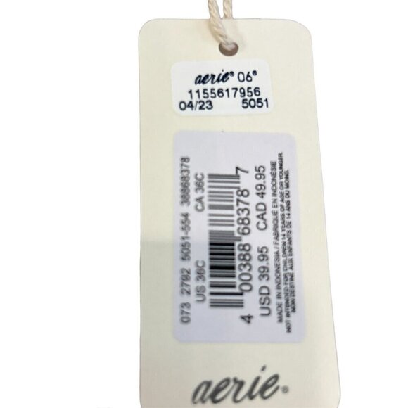 Smoothez Aerie Mesh Unlined Smoothing Bra Lilac Size 36C NWT - Picture 5 of 7